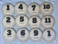 Tongan Birth Announcement disc + Monthly Milestone set